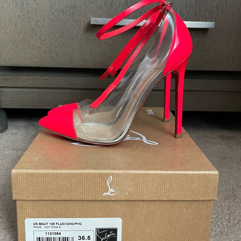 Christian Louboutin Un Bout 120 PVC